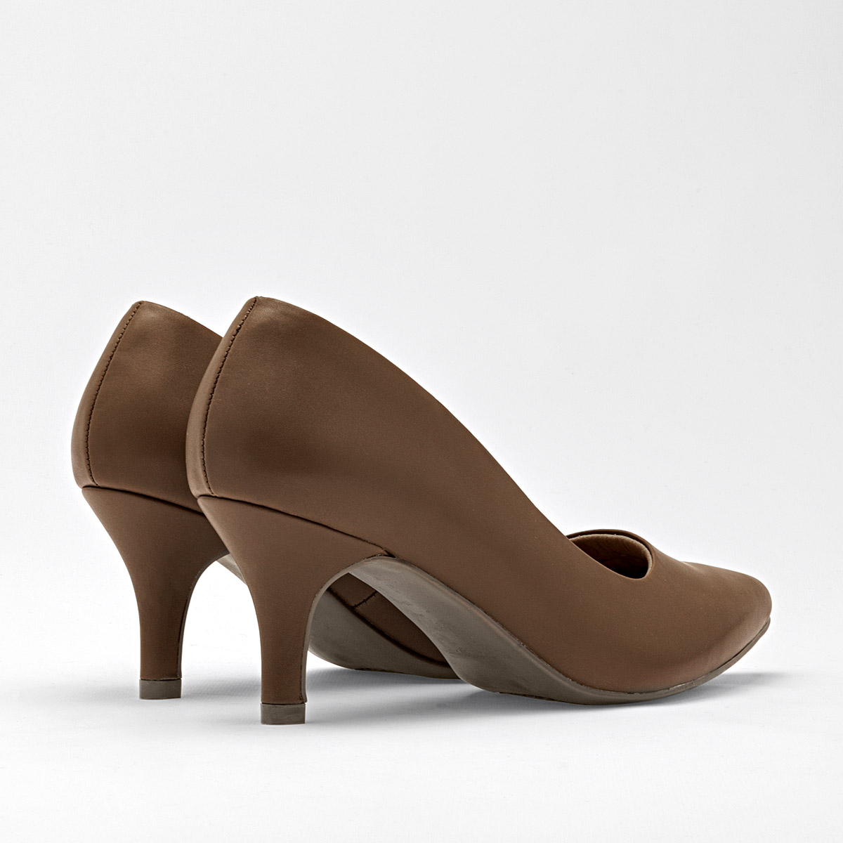 LADY PAULINA 22901 ZAPATILLA MUJER TACON 7 CM CASUAL COLOR CAMEL