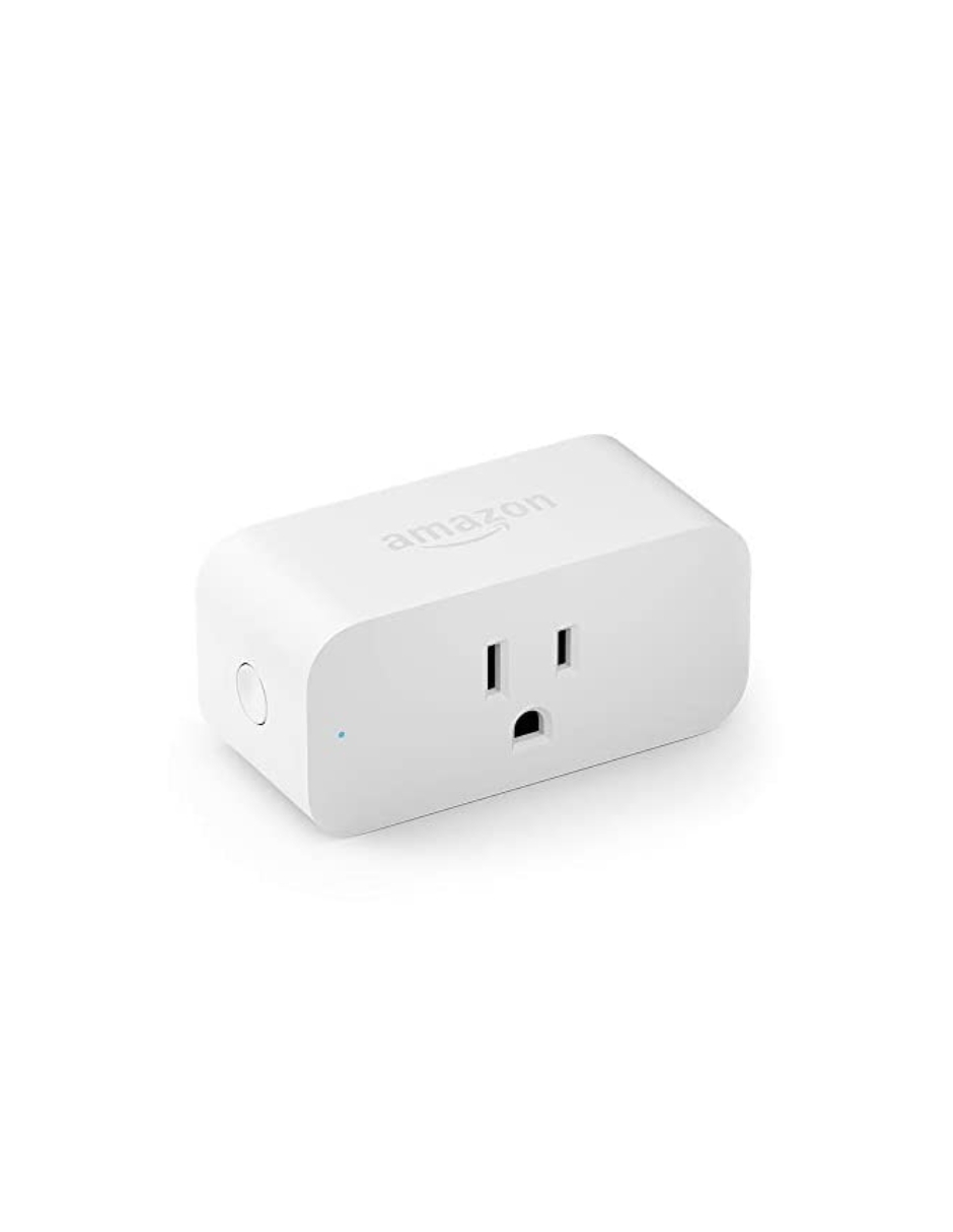 Conector inteligente plug WiFi de Amazon 1 entrada color blanco