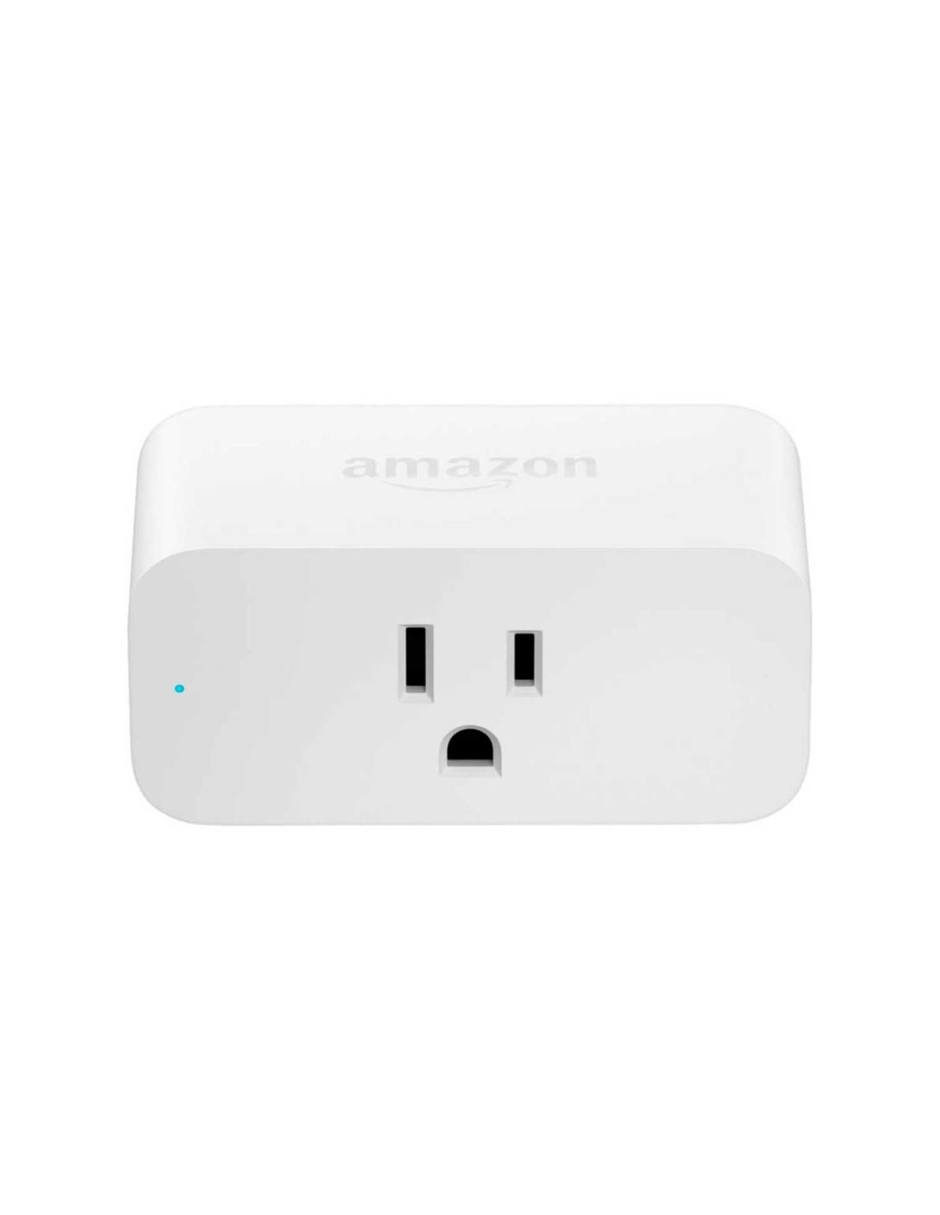 Conector inteligente plug WiFi de Amazon 1 entrada color blanco