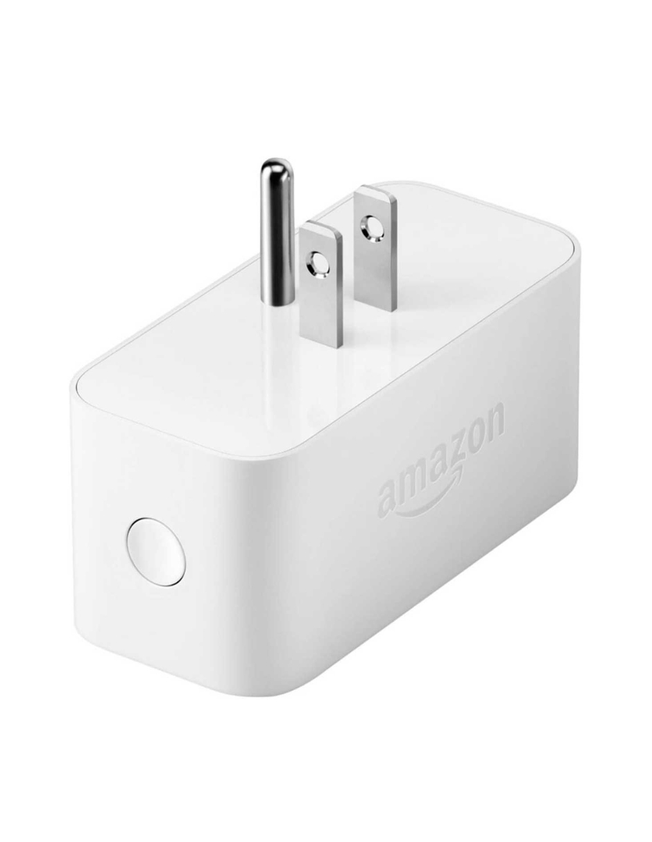 Conector inteligente plug WiFi de Amazon 1 entrada color blanco