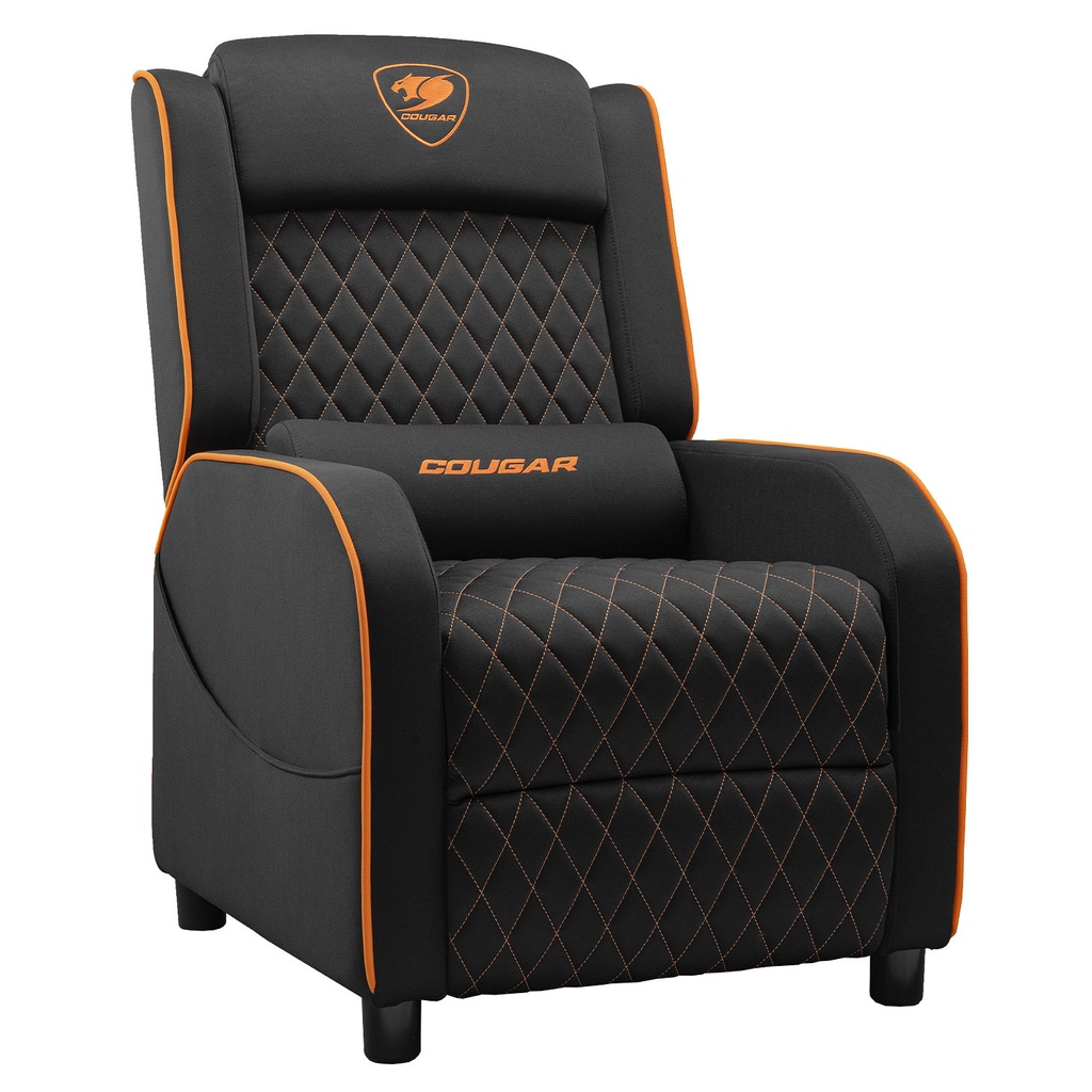 SILLON COUGAR RANGER ONE BLACK/ORANGE ERGONOMICA 3MRAOORB.0001