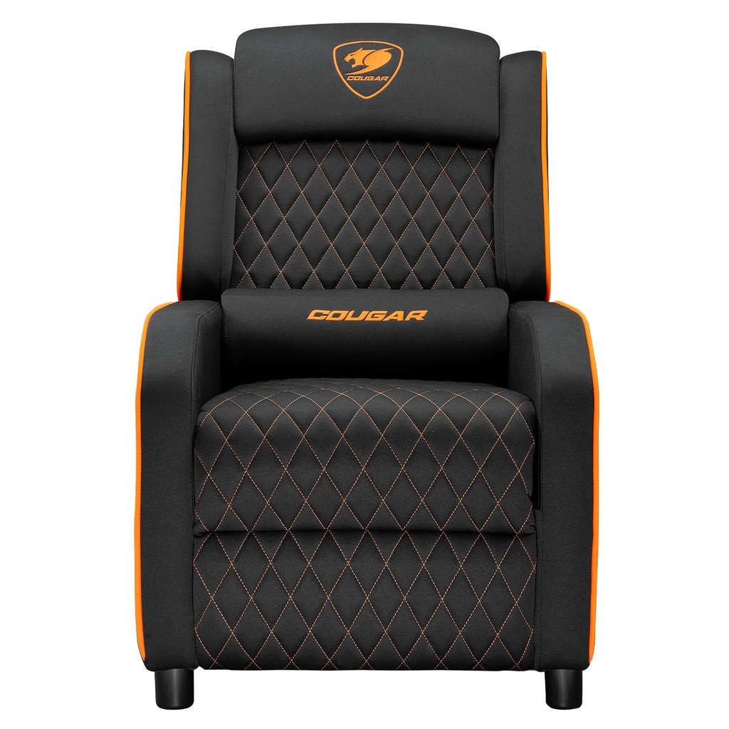 SILLON COUGAR RANGER ONE BLACK/ORANGE ERGONOMICA 3MRAOORB.0001