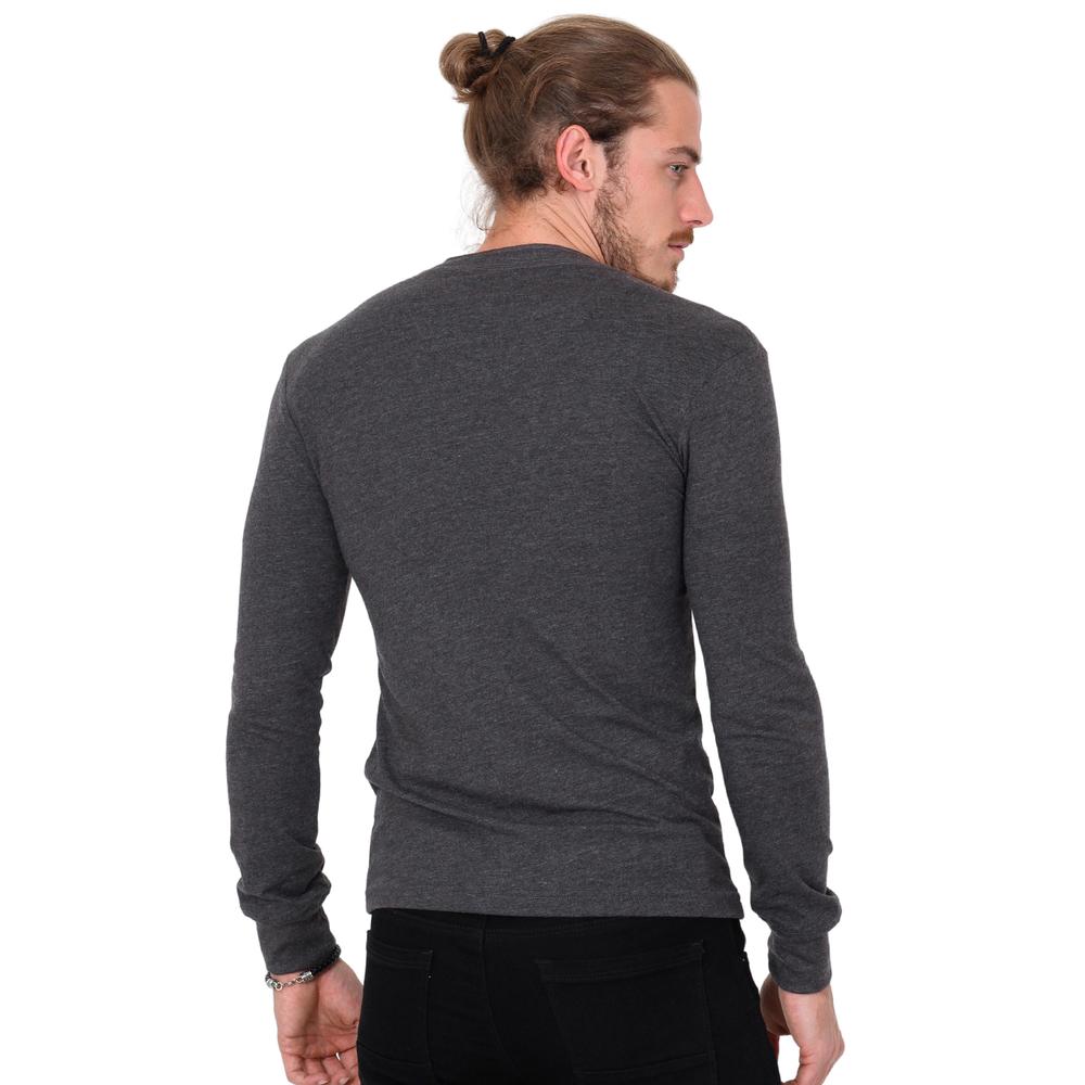 Playera Hombre Básico Camiseta Gris Silver Plate 60203624