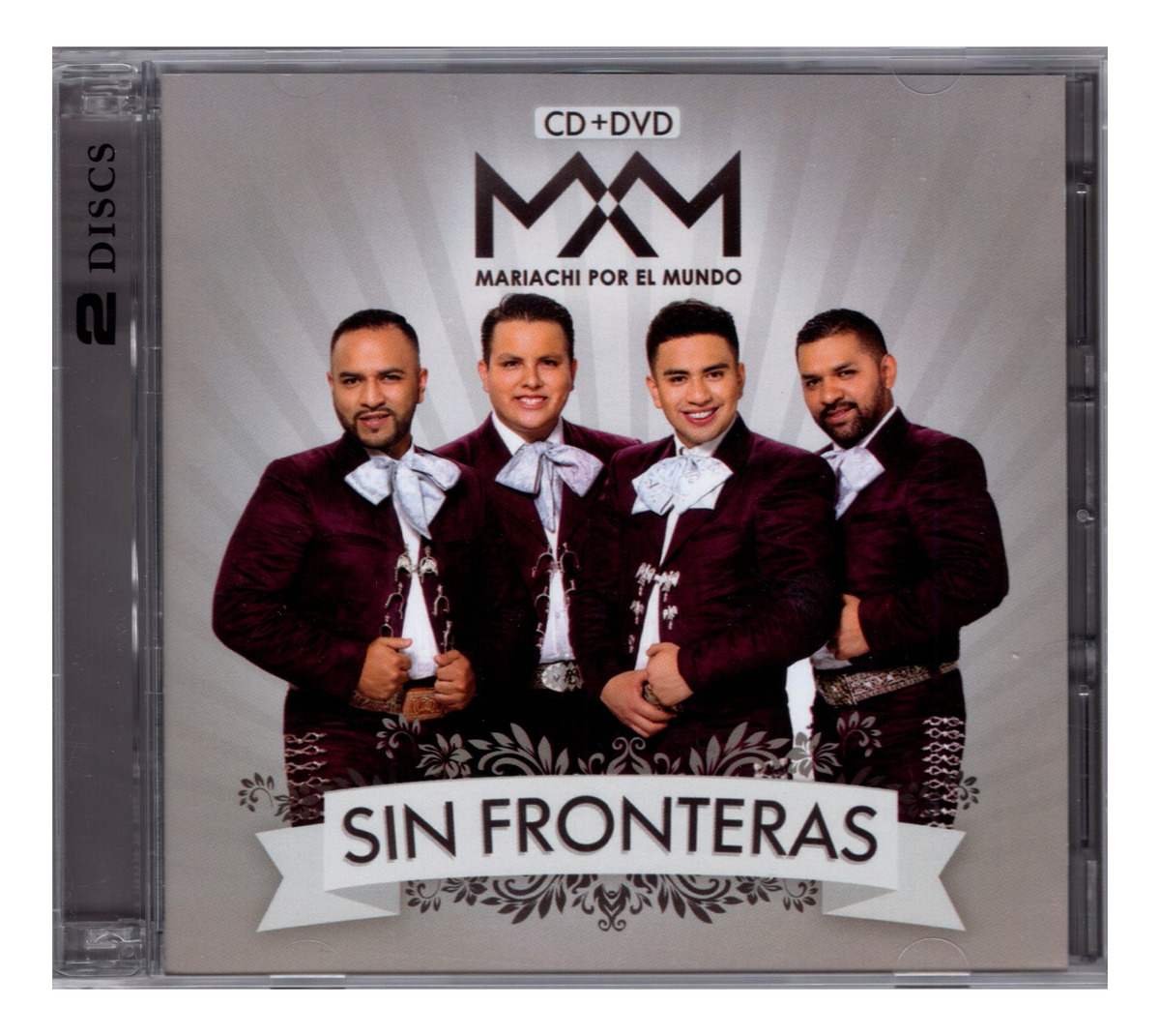 Mariachi Por El Mundo Sin Fronteras Disco Cd + Dvd