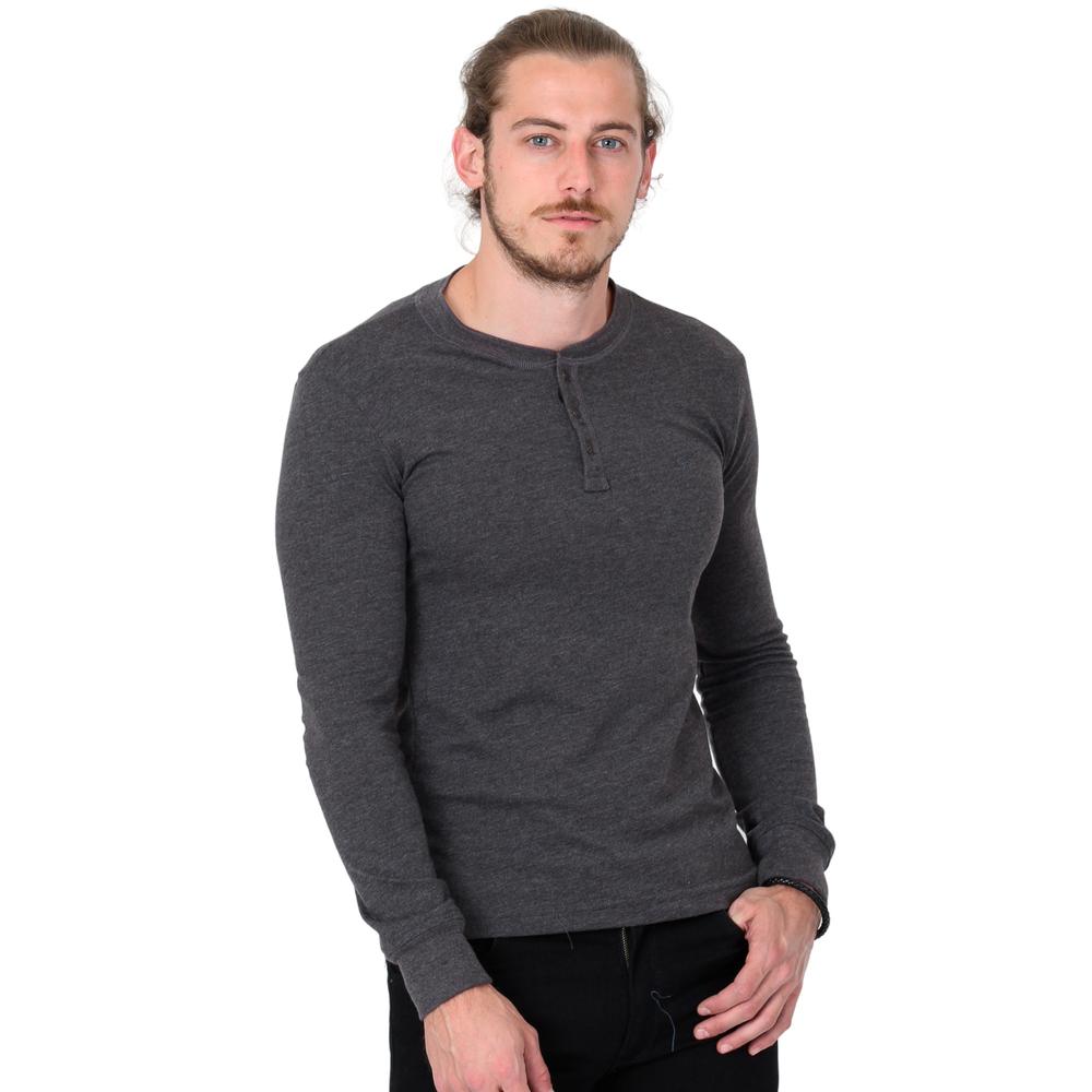 Playera Hombre Básico Camiseta Gris Silver Plate 60203624