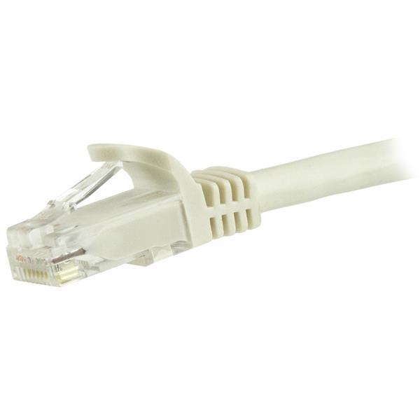 StarTech.com CABLE RED 4.2M BLANCO CAT6 ETH HERNET GIGABIT SIN ENGANCHES