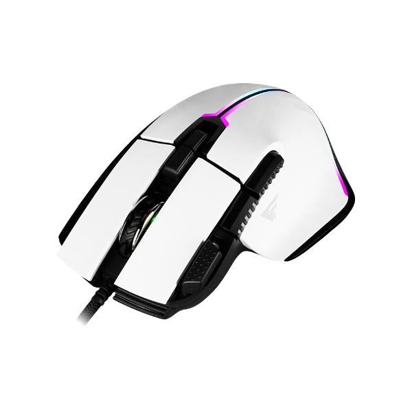 Game Factor MOUSE GAME FACTOR LASER, PIXART 3370, 19K DPI, 6+1 BOTONES RGB MOG602-