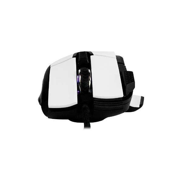 Game Factor MOUSE GAME FACTOR LASER, PIXART 3370, 19K DPI, 6+1 BOTONES RGB MOG602-
