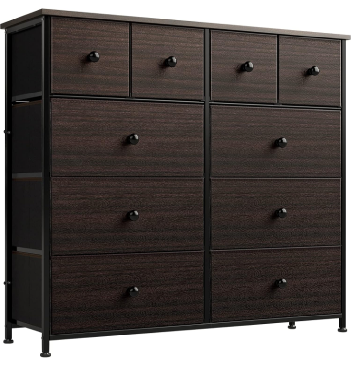 Mueble organizador con cajonera para recamara 