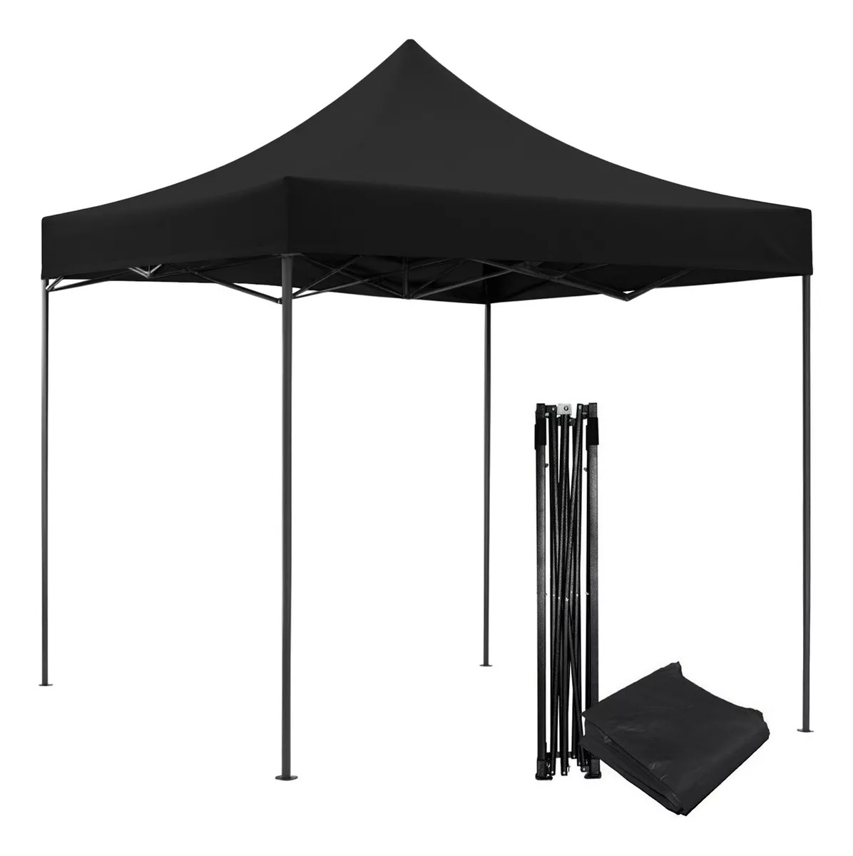 Carpa 3x3 Toldo Plegable Lona Impermeable 600d + Bolsa