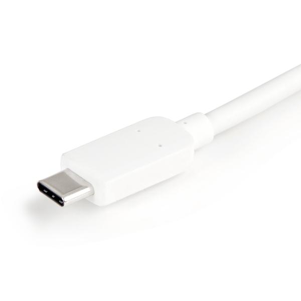 StarTech.com ADAPTADOR USB-C A HDMI 4K REPLICADOR DE PUERTOS BLANCO