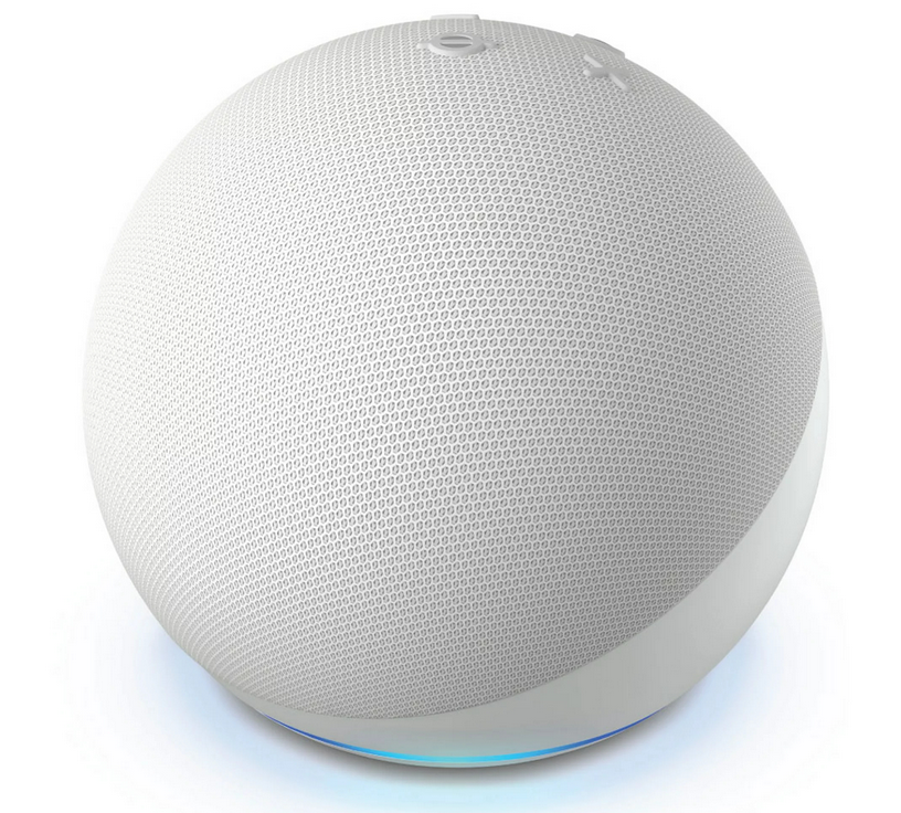 Amazon Echo Dot Asistente de Voz 5ta Generación, Inalámbrico, WiFi, Bluetooth, Blanco. 