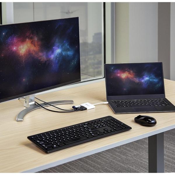 StarTech.com ADAPTADOR USB-C A HDMI 4K REPLICADOR DE PUERTOS BLANCO
