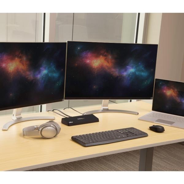 StarTech.com REPLICADOR PUERTOS UNIVERSAL USB 3.0 DISPLAYPORT HDMI 4K     .