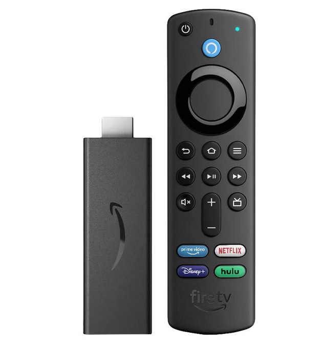 A/mazon Reproductor Multimedia Fire TV Stick G3, Android, 8GB, HD, WiFi, HDMI, Micro USB.