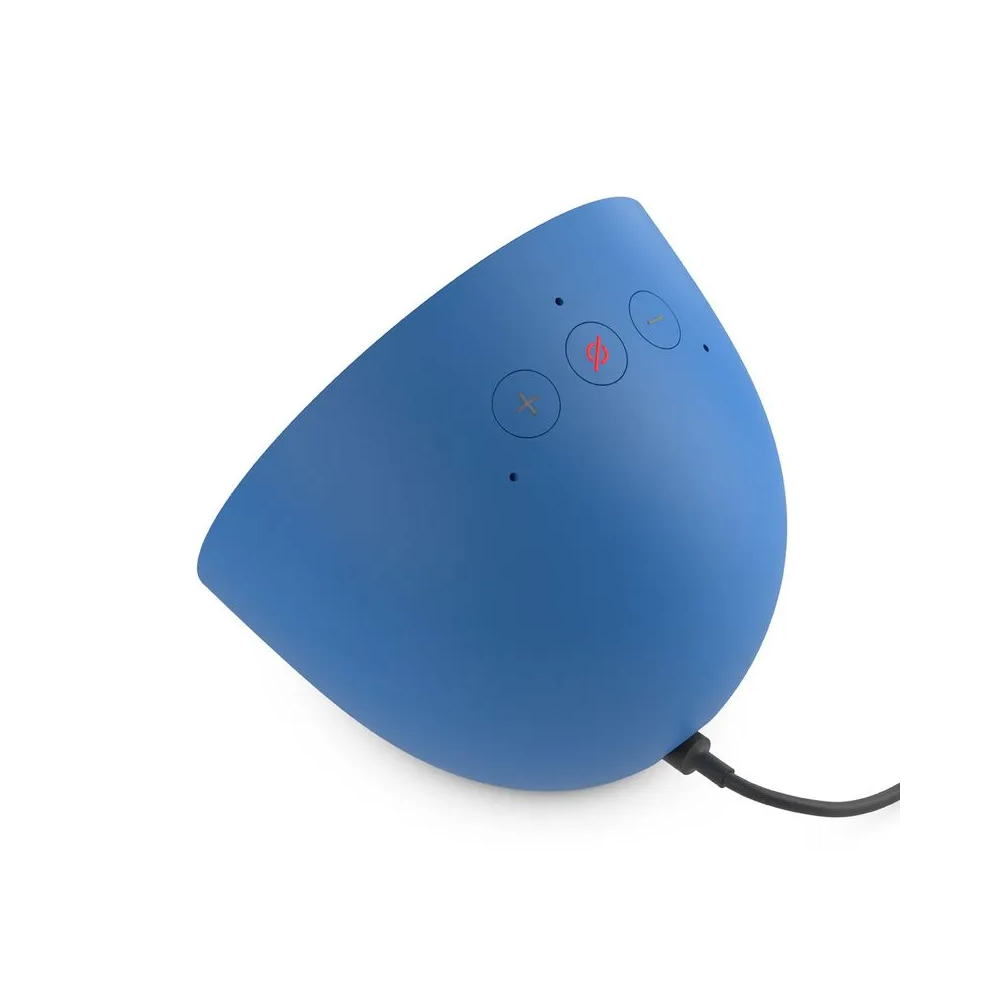 Amazon Echo Spot 2024 Asistente de Voz 2.83", Inalámbrico, Wi-Fi, Bluetooth, Azul. 