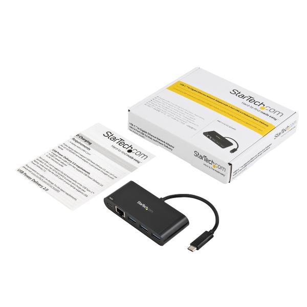 StarTech.com ADAPTADOR MULTIPUERTOS USB C 4 K 60HZ USB-C A HDMI/PD/SD/USB MAC