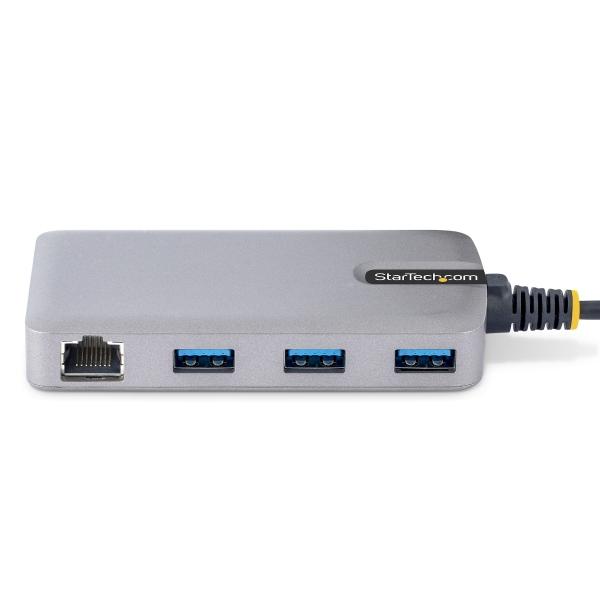 StarTech.com HUB USB 3.0 5GBPS DE 3 PUERTOS USB-A - RED ETHERNET