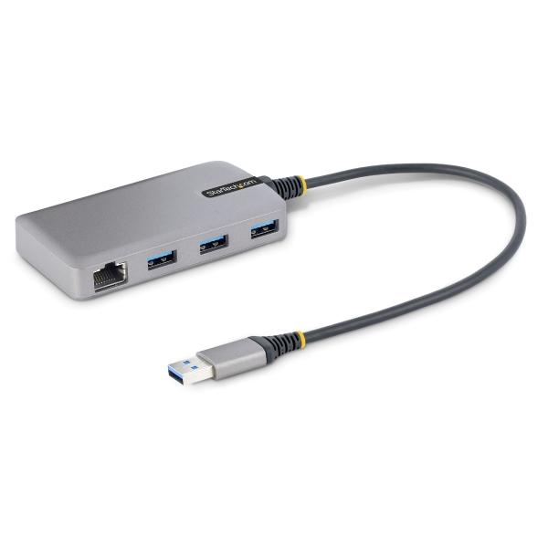 StarTech.com HUB USB 3.0 5GBPS DE 3 PUERTOS USB-A - RED ETHERNET