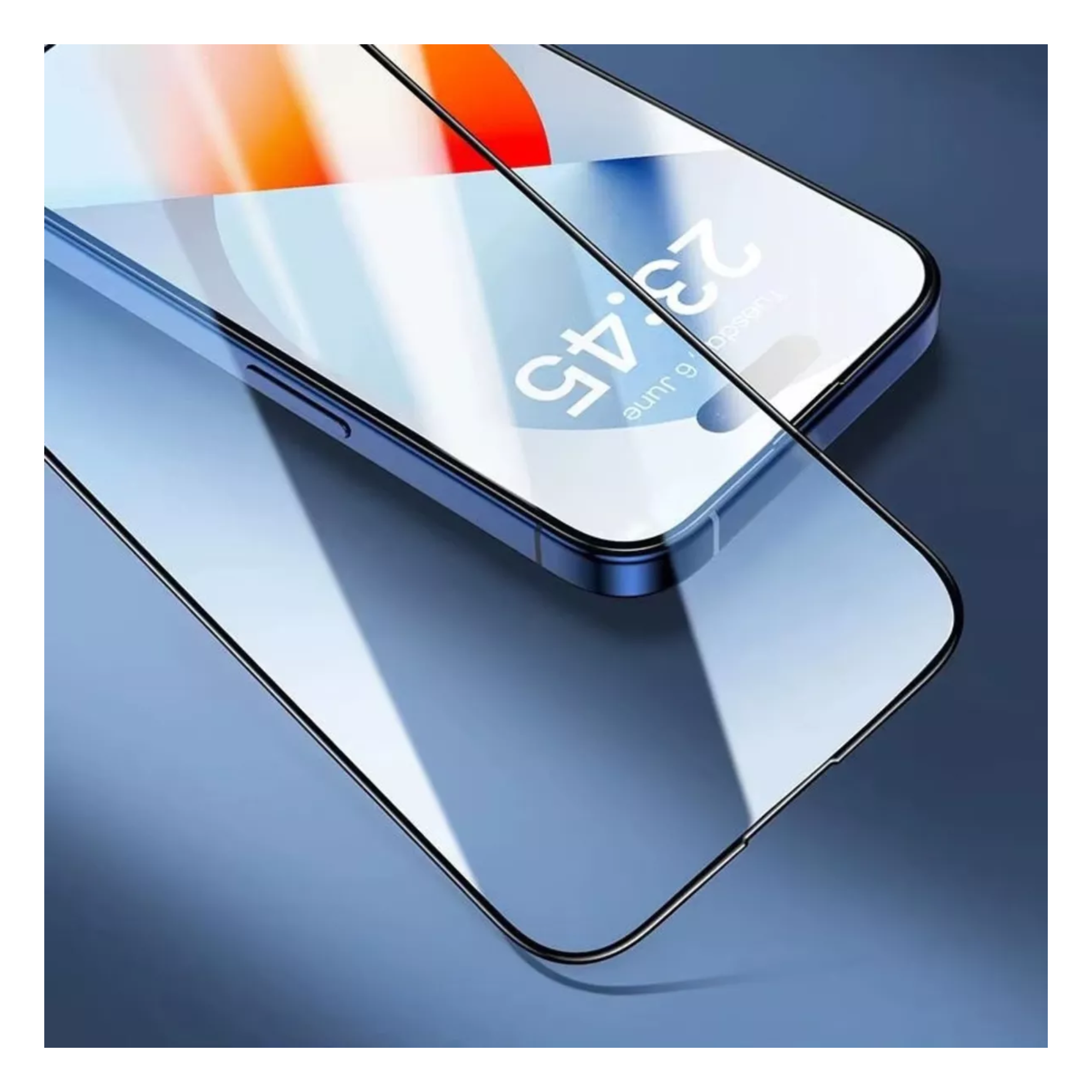 MR.GADGETS Mica Protectora de Pantalla Cristal de Vidrio Templado 9D Premium para iPhone 16e 