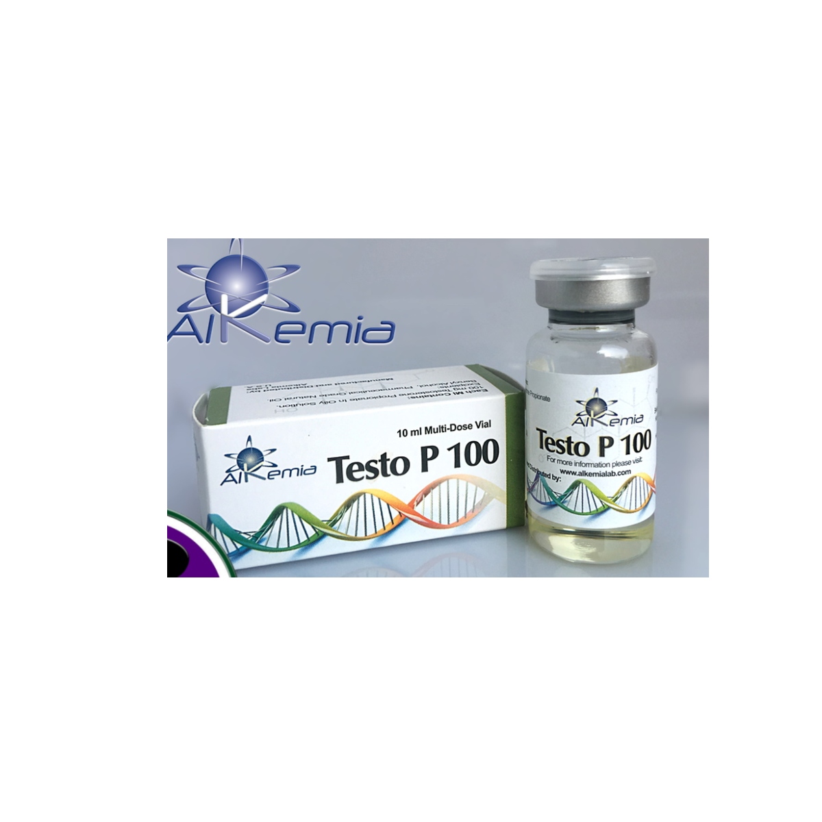 TESTO P 100 - Propionato de Testosterona - Inyectable - 100mg/ml 10ml - Alkemia - Definición rápida y potencia muscular con acción inmediata