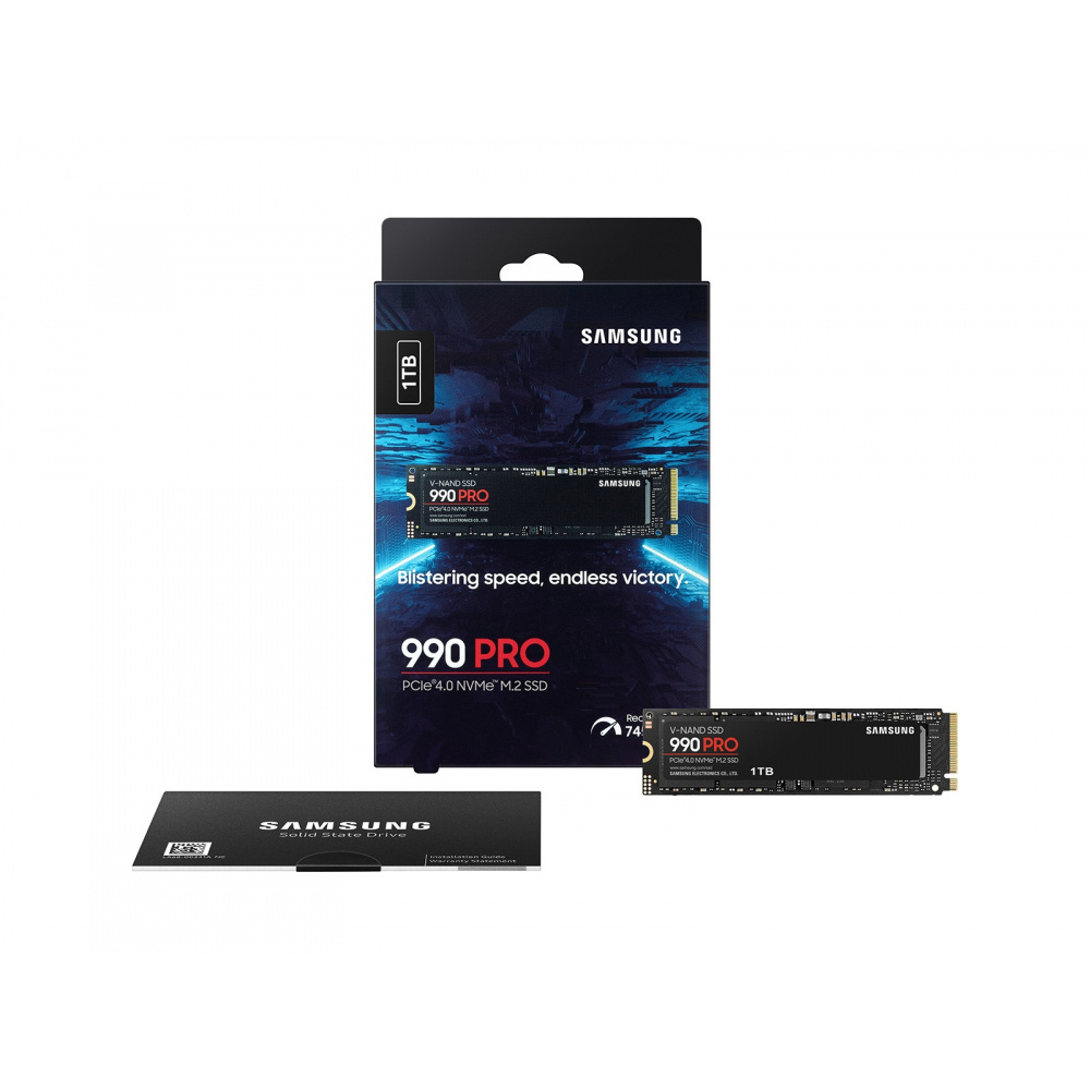 SSD SAMSUNG 990 PRO 1TB NEGRO M.2 PCIE 4.0 2280 NVME MZ-V9P1T0B/AM