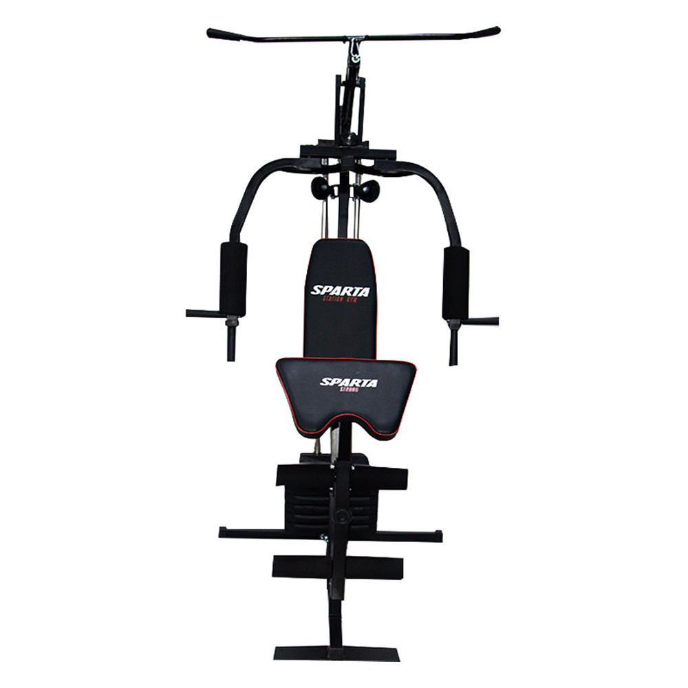 Gimnasio Multifuncional con barras de peso 33.5kg SPARTA APUSPA0005.