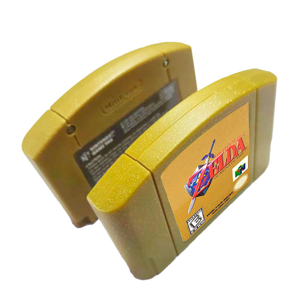 The Legend Of Zelda Ocarina Of Time N64 Físico Dorado