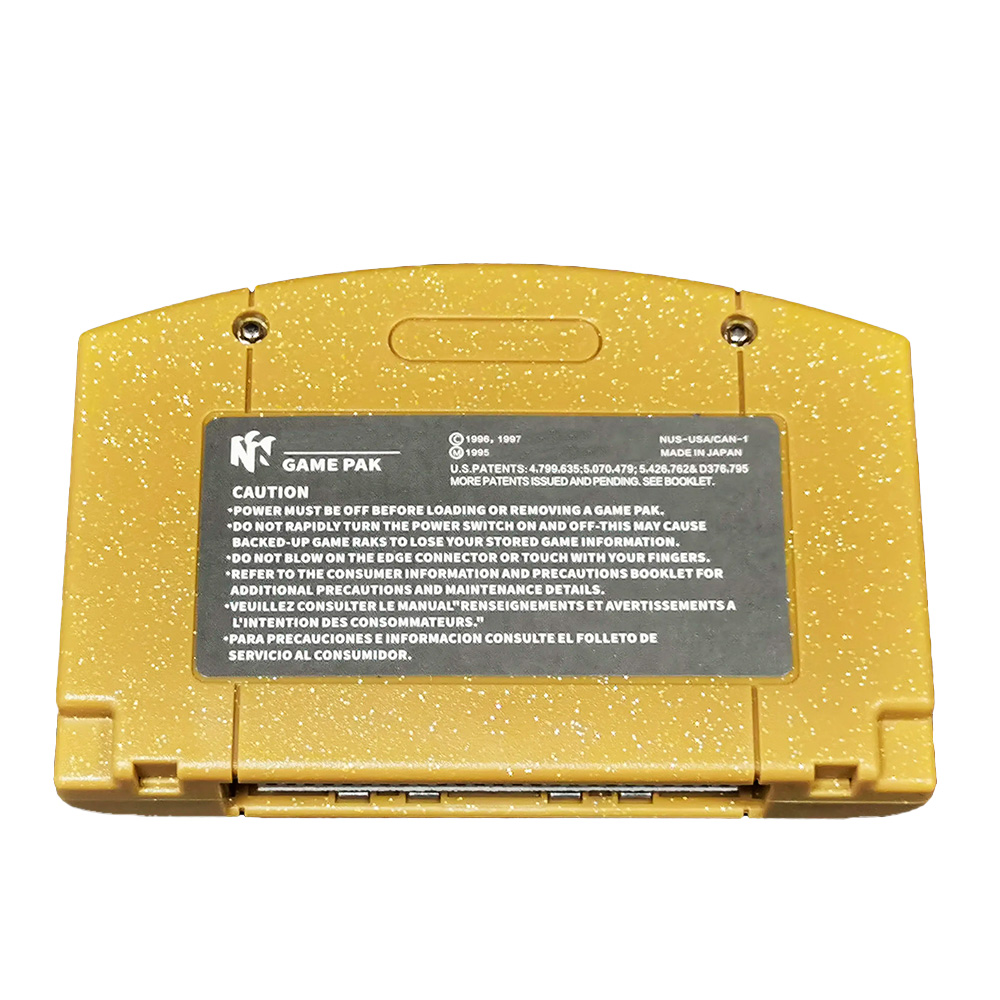 The Legend Of Zelda Ocarina Of Time N64 Físico Dorado