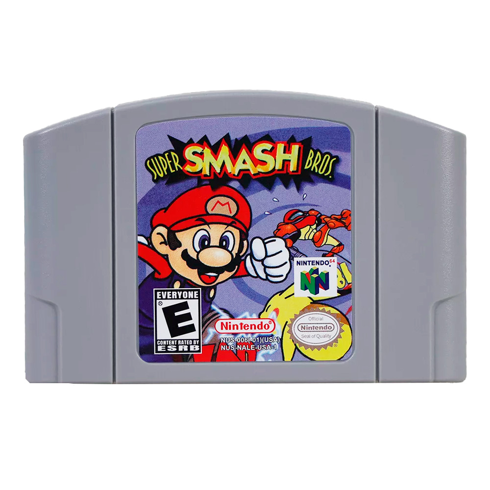 Super Smash Bros Standard Edition Nintendo 64 Físico En Caja.