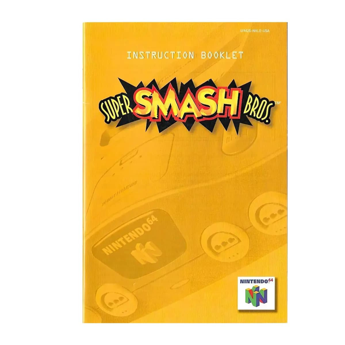 Super Smash Bros Standard Edition Nintendo 64 Físico En Caja.