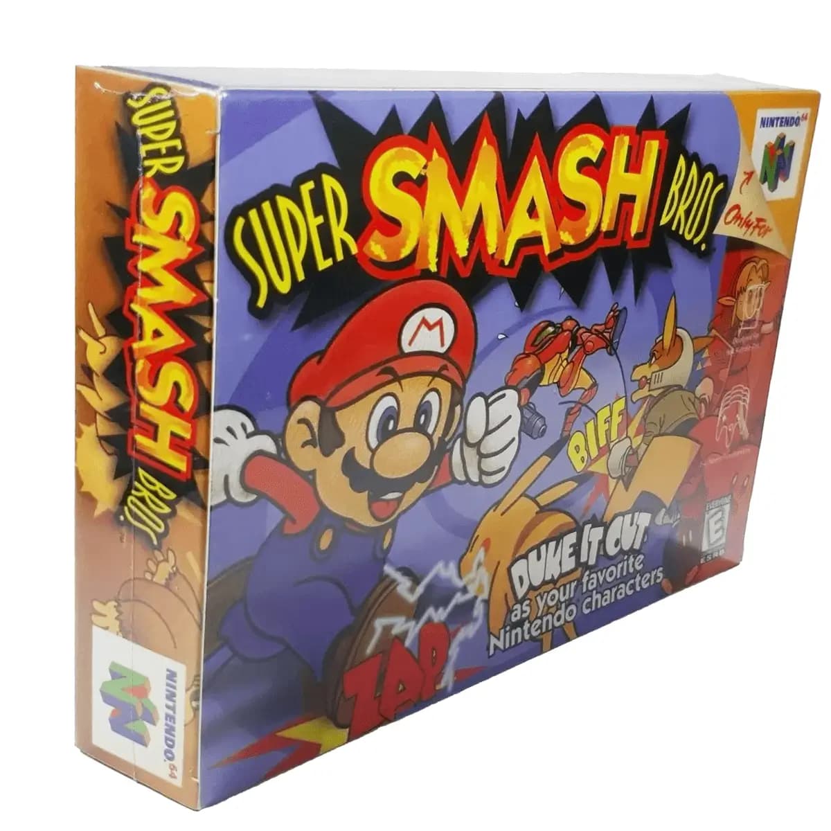 Super Smash Bros Standard Edition Nintendo 64 Físico En Caja.