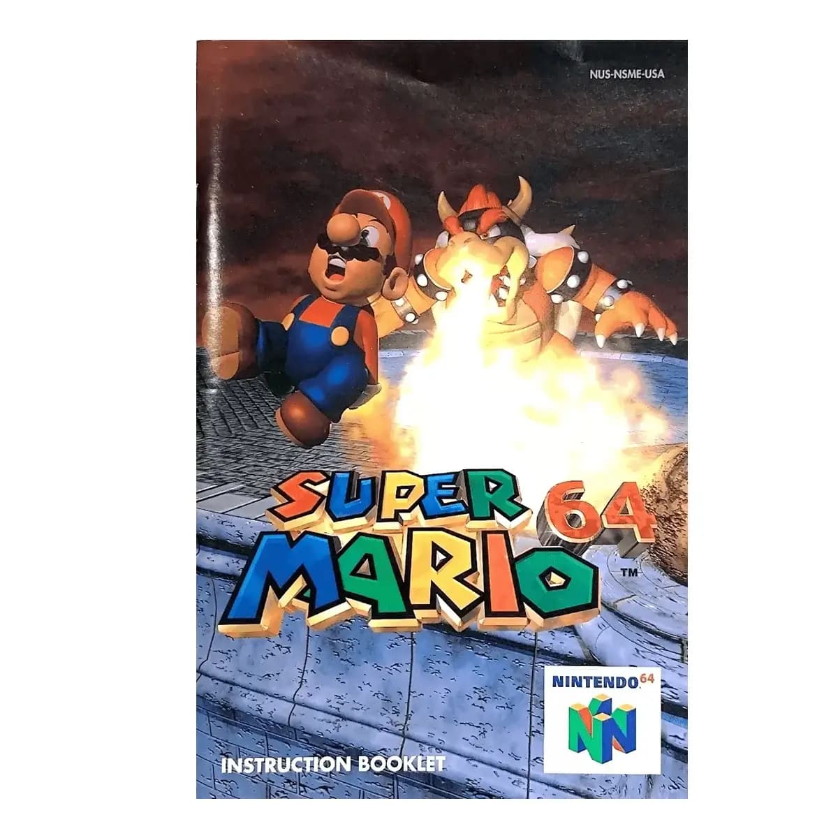 Super Mario 64 Físico En Caja Con Manual Nintendo 64