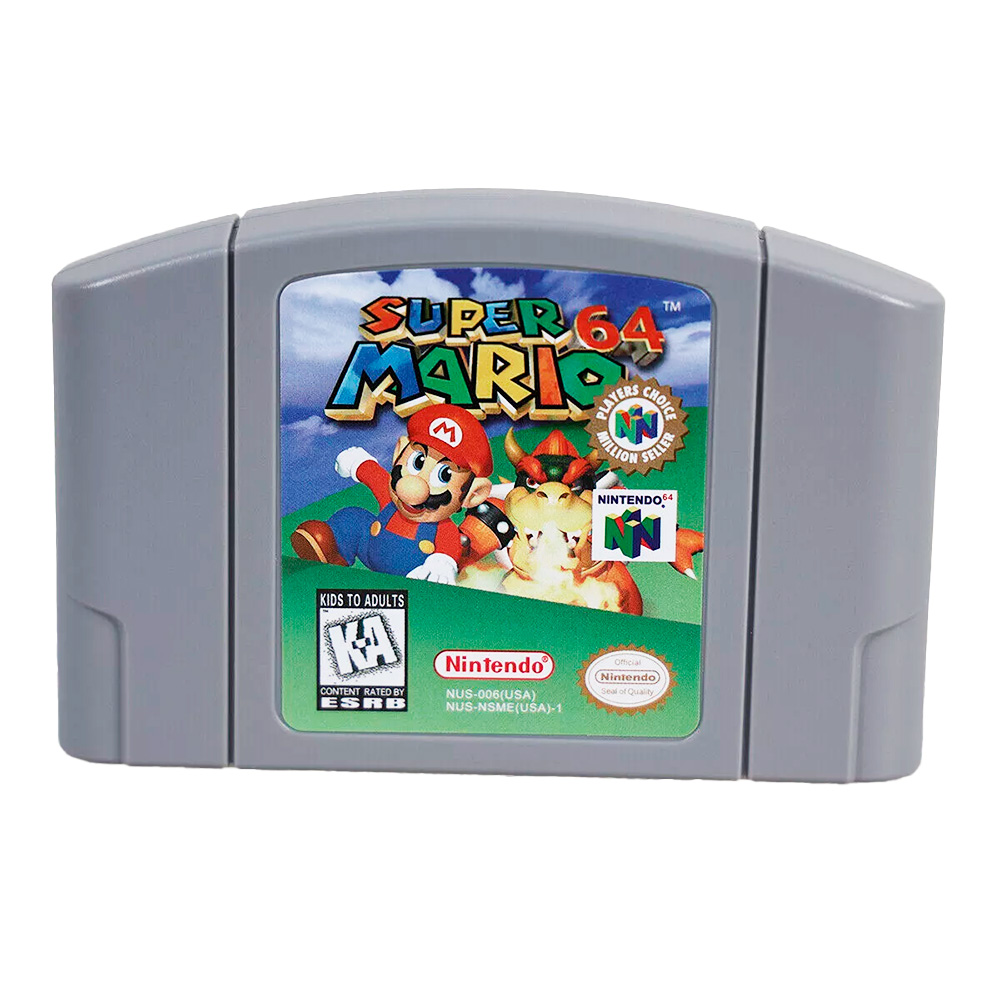 Super Mario 64 Físico En Caja Con Manual Nintendo 64