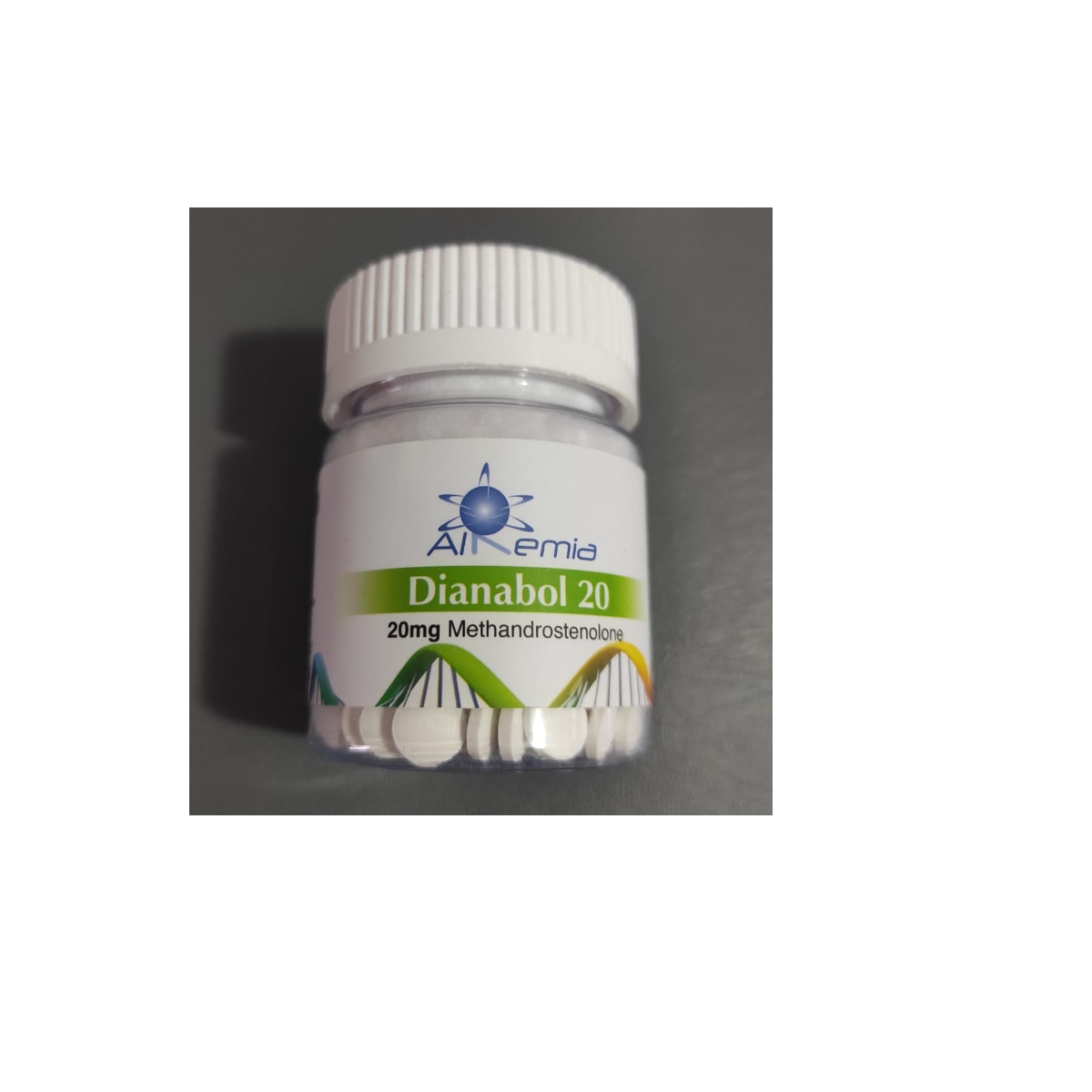 DIANABOL 20 - Metandrostenolona - Oral - 20mg/tab 100 tabletas - Alkemia - Volumen explosivo y fuerza intensa desde la primera semana