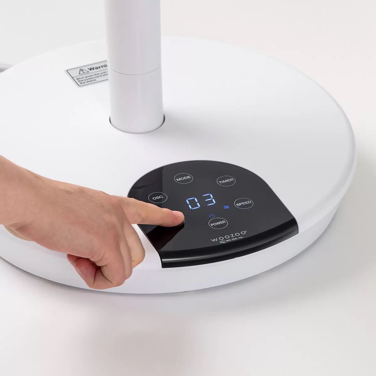 Ventilador De Pedestal Woozoo 12 Velocidades