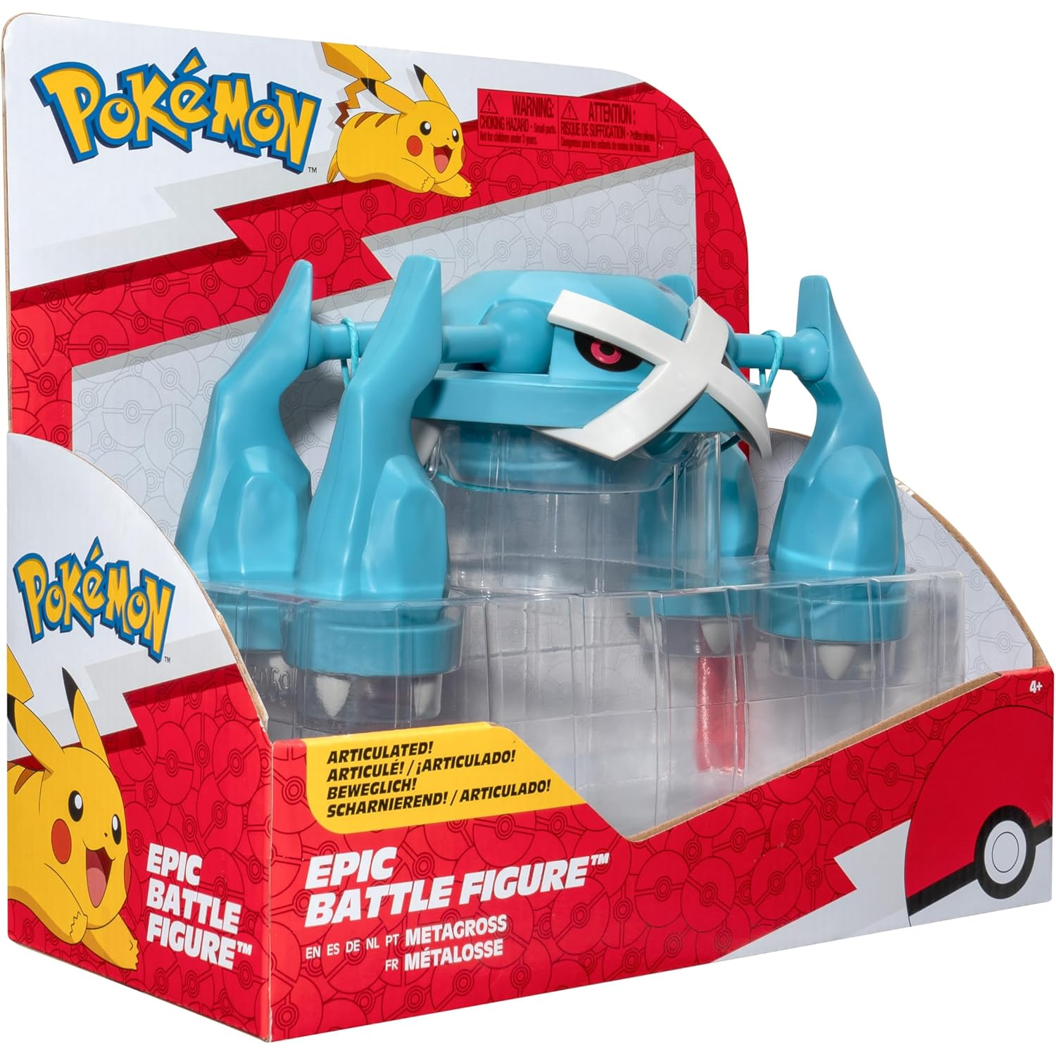 Pokemon Metagross Jazwares Epic Battle Figure
