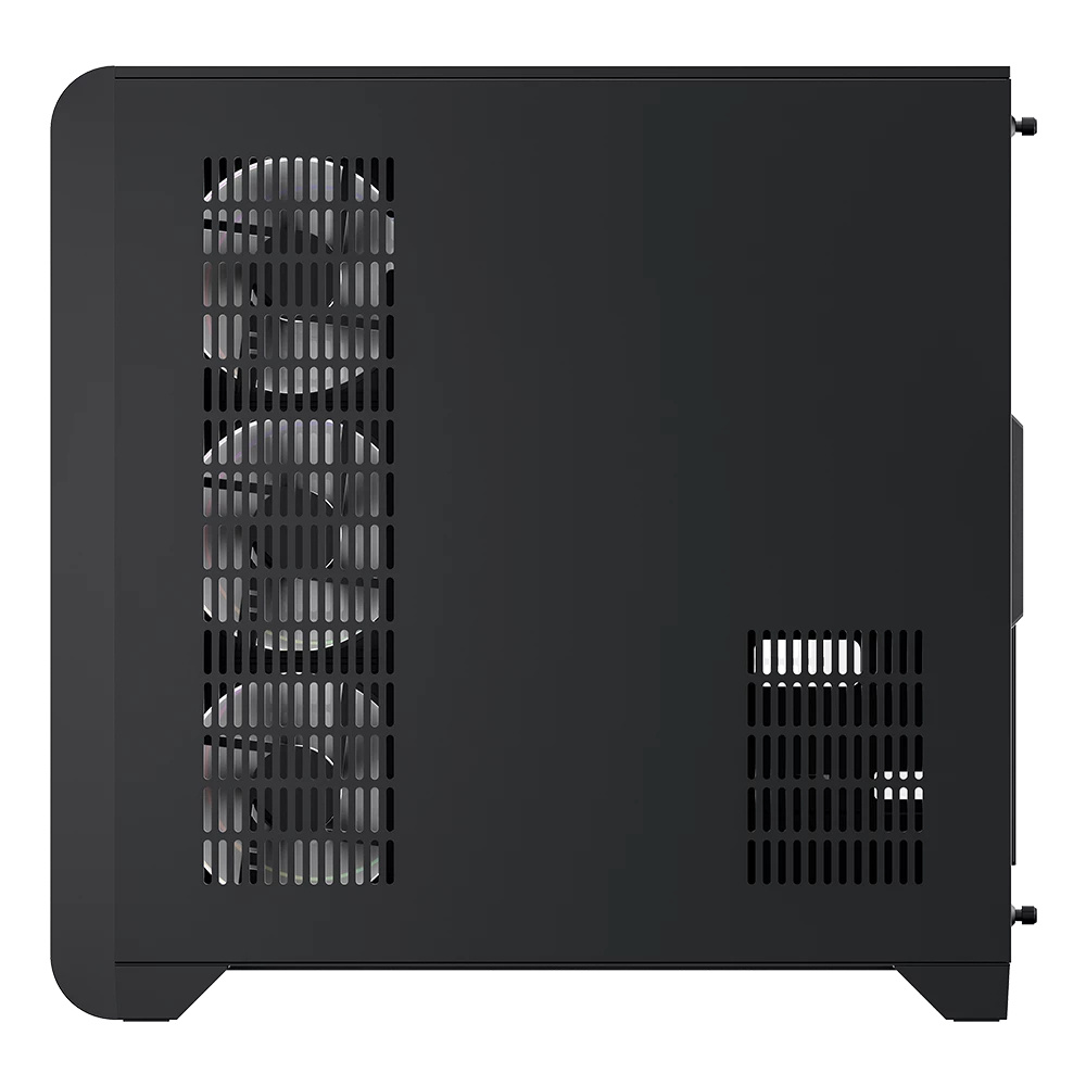 Gabinete Balam Rush Tank Expert Curve 7400/, Midi-Tower, ATX/Micro-ATX/Mini-ITX, USB 2.0/3.0, sin Fuente, 4 Ventiladores Instalados, Negro