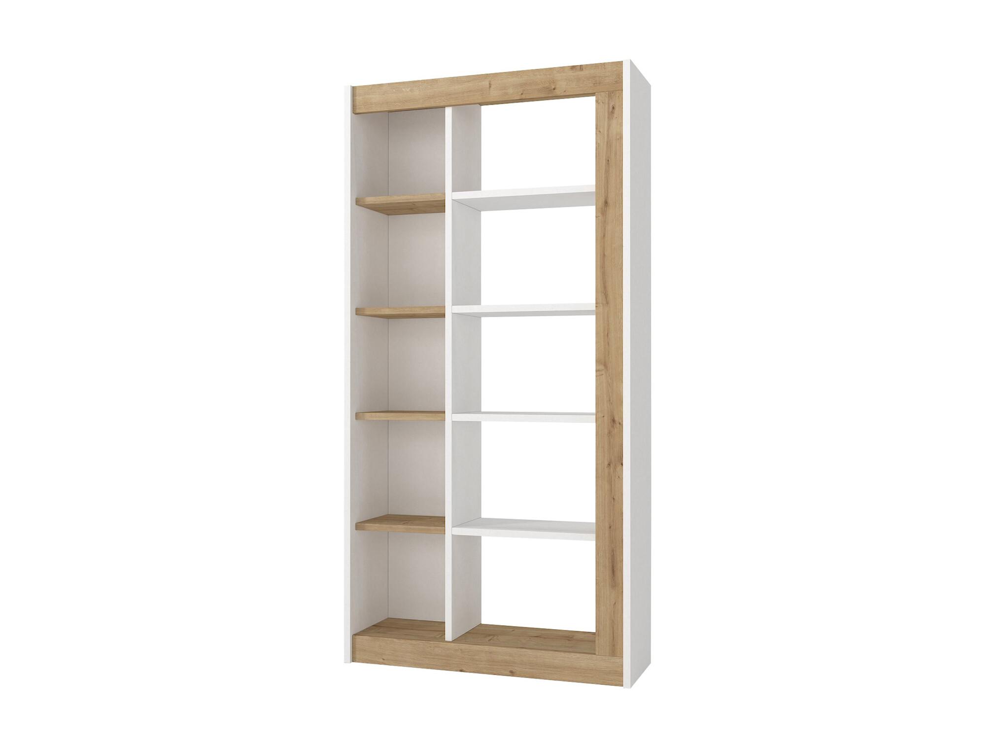 Librero Biblioteca con 10 estantes Blanco con Mérida