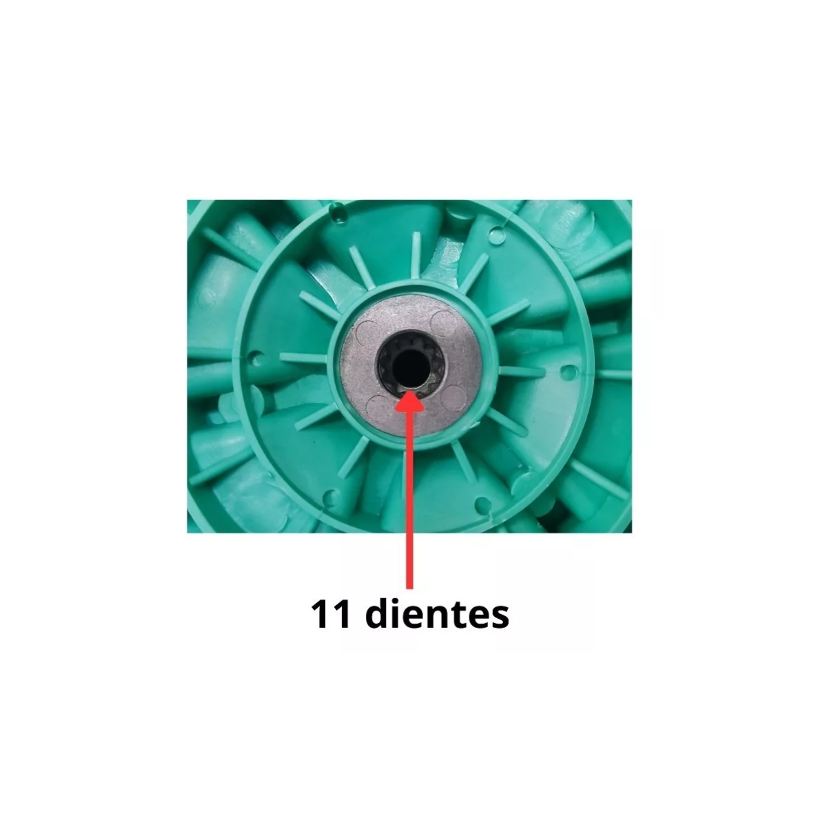 Agitador Propela Para Lavadora Mabe 37 Cm. Led. 1221 B-7