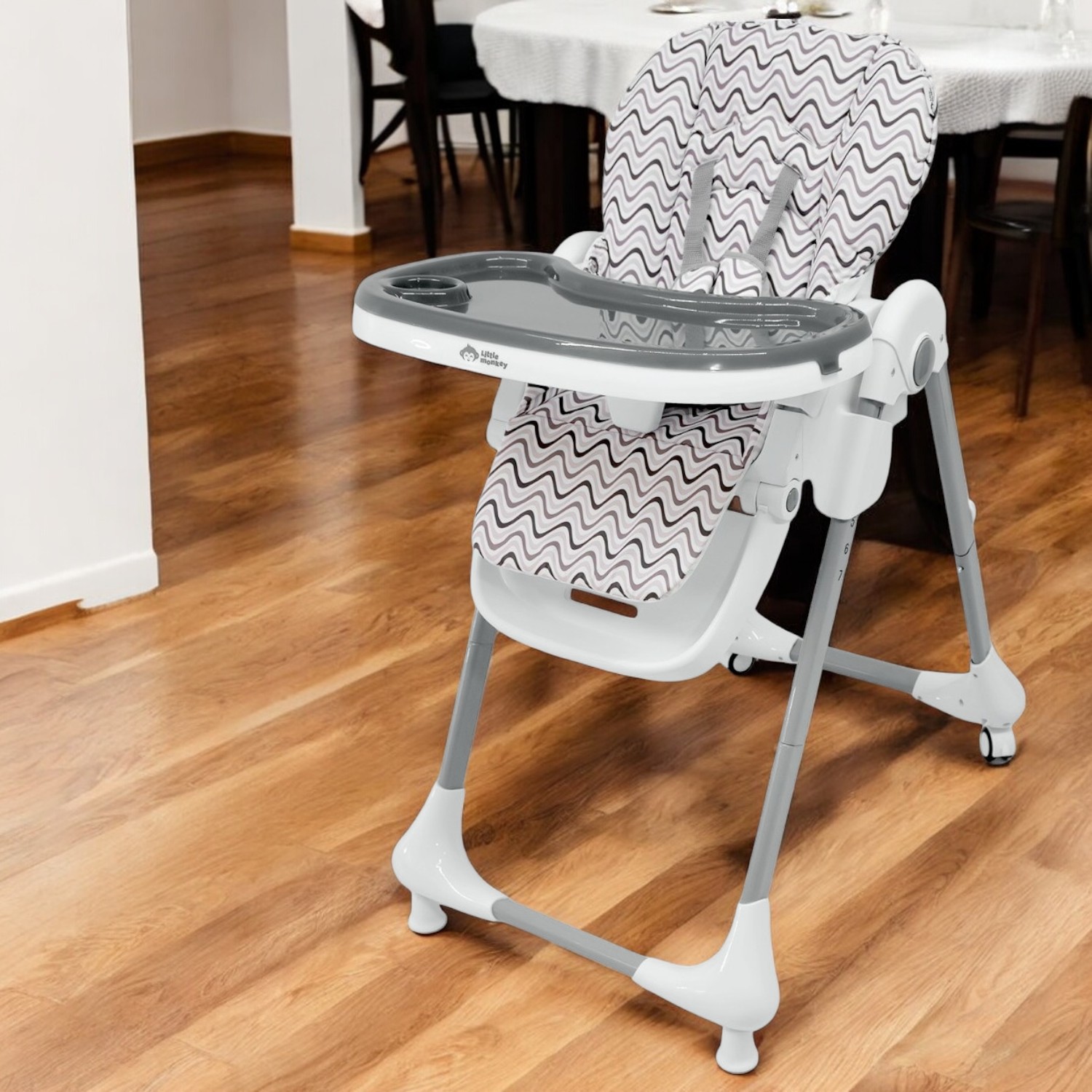 Silla Periquera Bebe Convertible Altura Ajustable 6-36 Meses