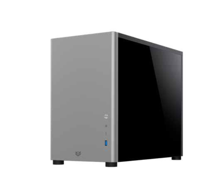 Gabinete Balam Rush Eris Special GI985 con Ventana, Micro-Tower, Micro-ATX/Mini-ITX, USB 3.0, sin Fuente, sin Ventiladores Instalados, Gris. 
