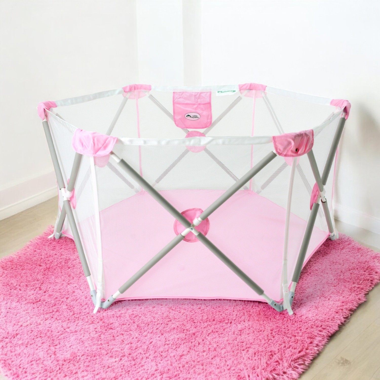 Corralito Para Bebe Plegable Corral Infantil 1.40m Gimnasio Juegos