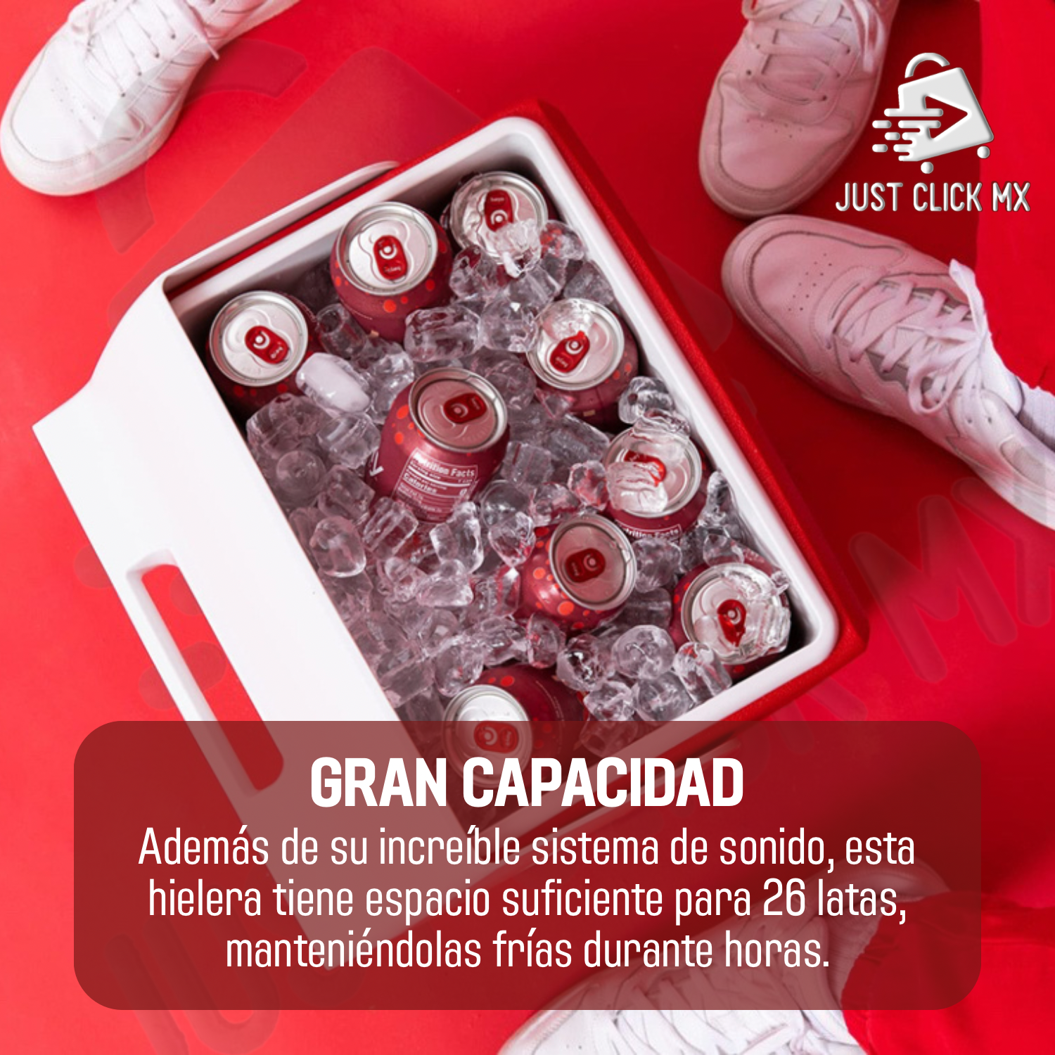 Hielera Igloo Con Bocina Integrada Portátil Kooltunes 13L-JUSTCLICK MX