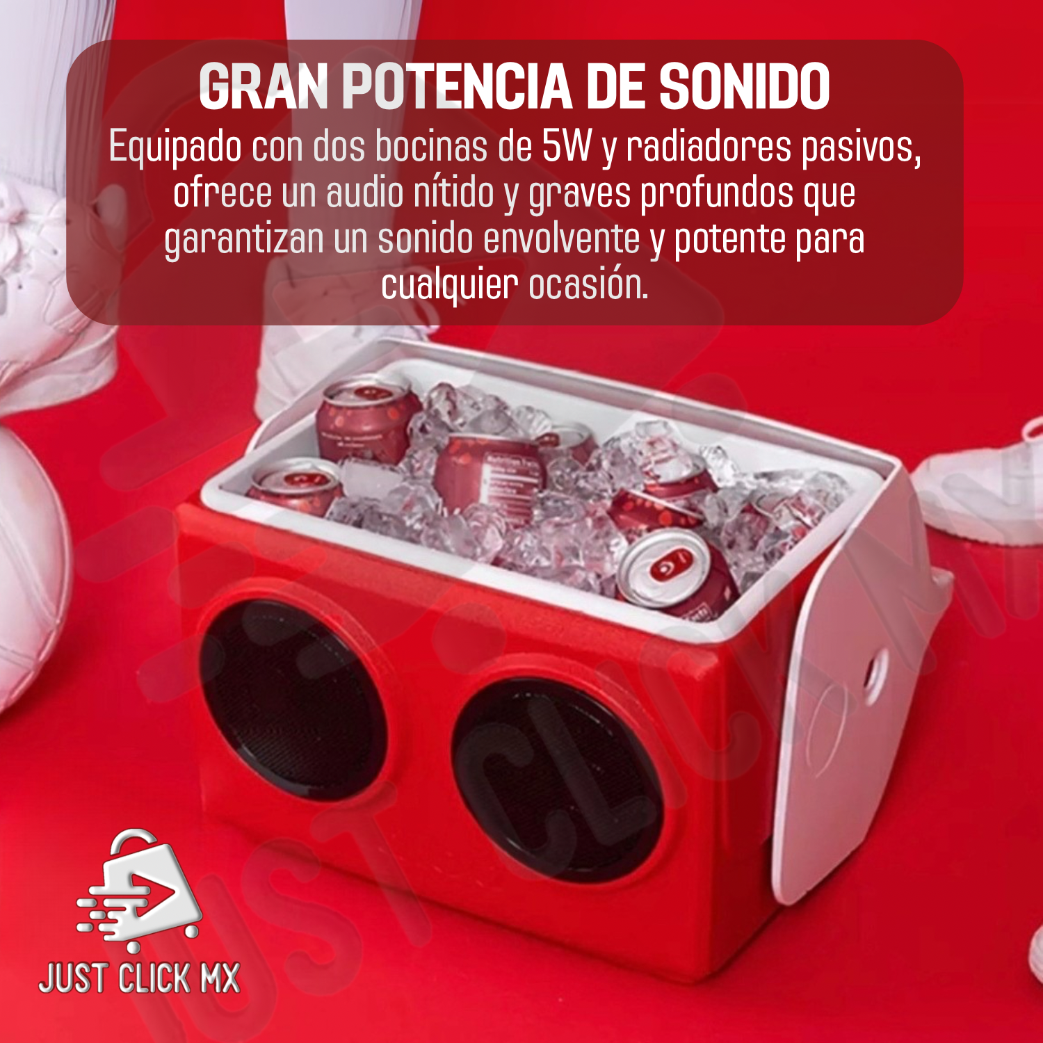 Hielera Igloo Con Bocina Integrada Portátil Kooltunes 13L-JUSTCLICK MX
