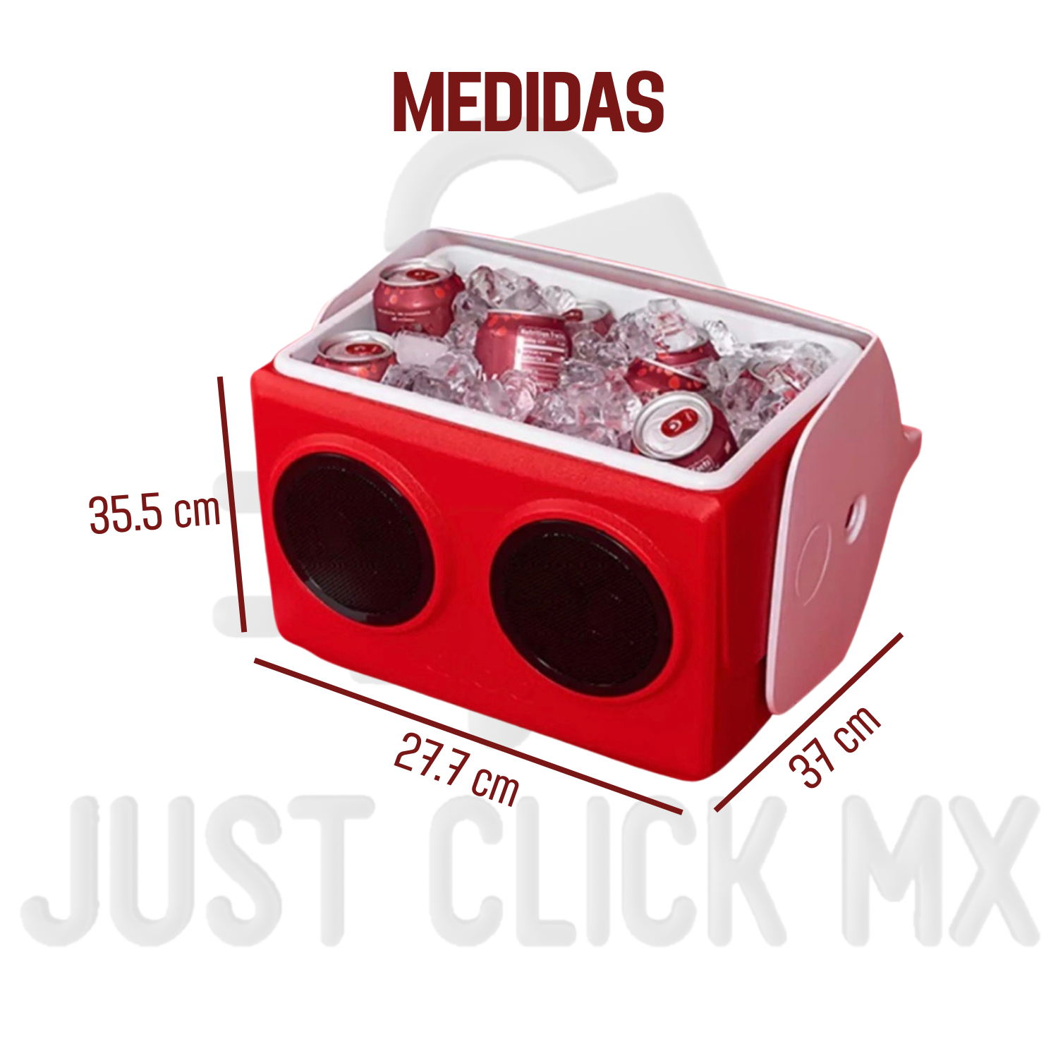 Hielera Igloo Con Bocina Integrada Portátil Kooltunes 13L-JUSTCLICK MX