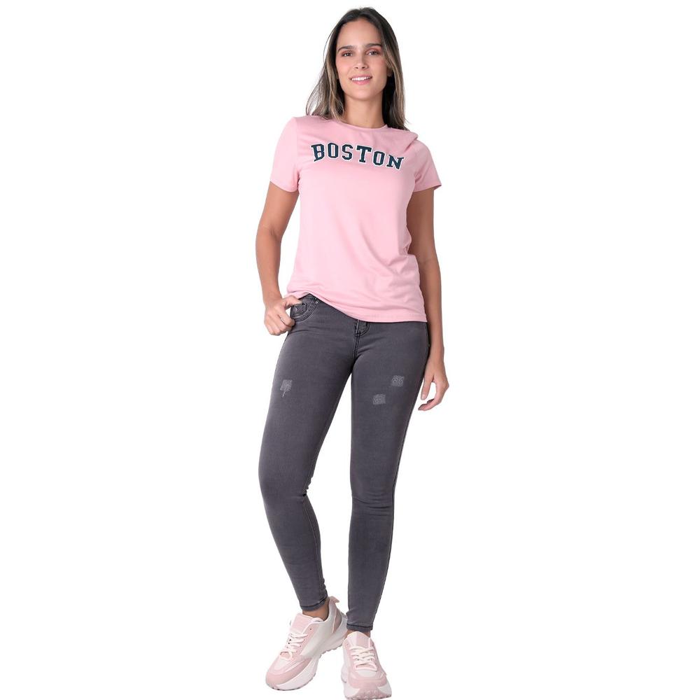 Jeans Mujer Moda Gris Fergino 52905203