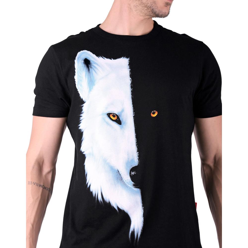Playera Hombre Moda Camiseta Negro Aditivo 55205217