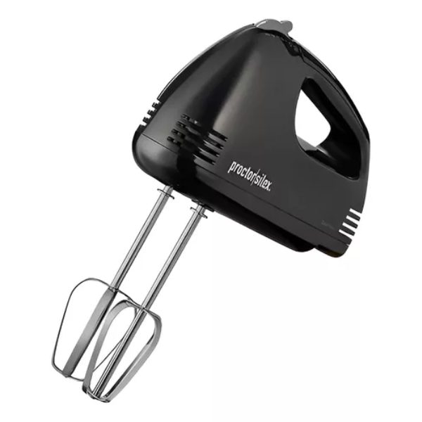 Batidora Proctor Silex  de Mano, 5 Velocidades, 100 watts de potencia, Negra