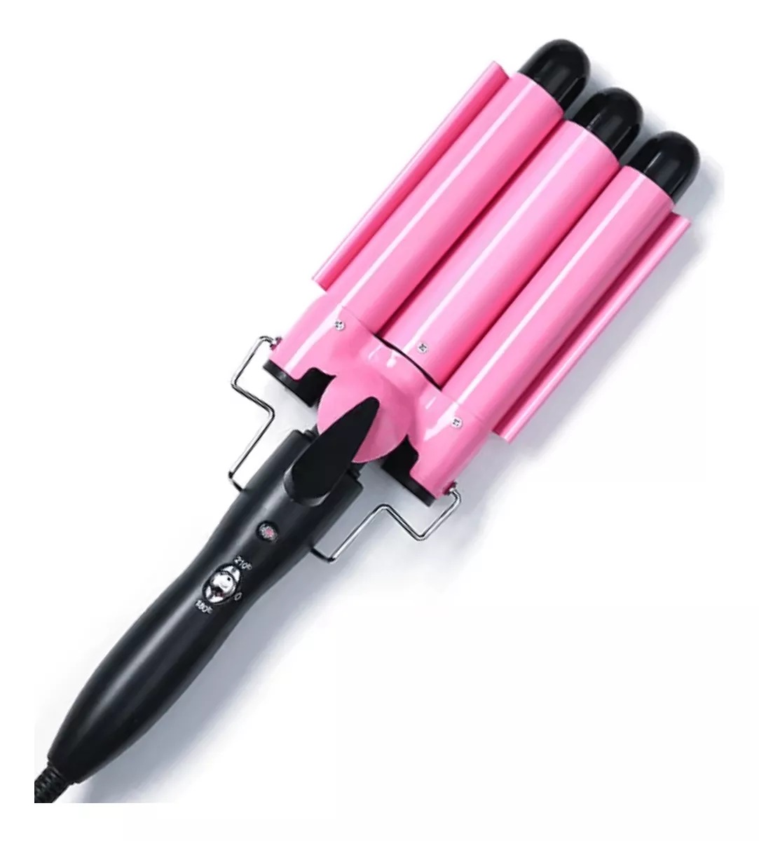 Rizadora De 3 Tubos Ceramica, Waflera Enchinadora De Cabello